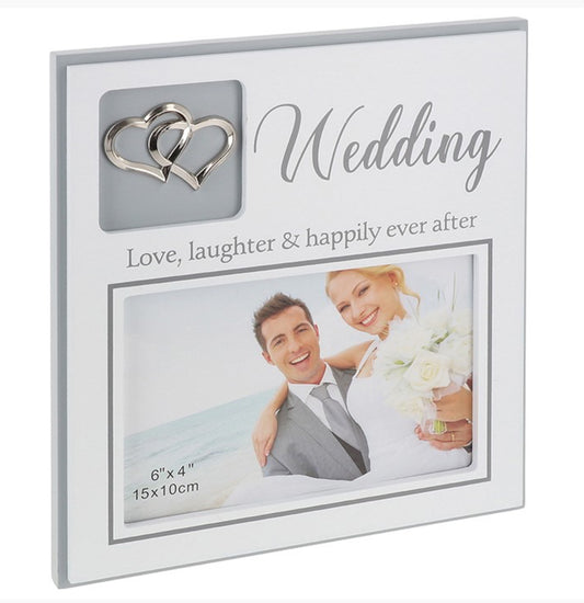 LOVE LAUGHTER & HAPPILY EVER AFTER WEDDING FRAME