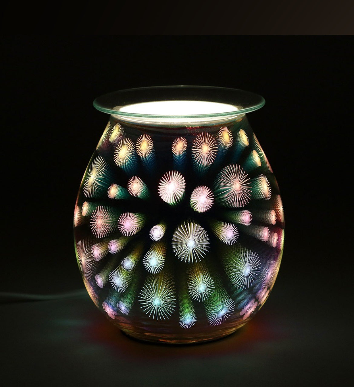 3D STARBURST LIGHT UP ELECTRIC OIL BURNER