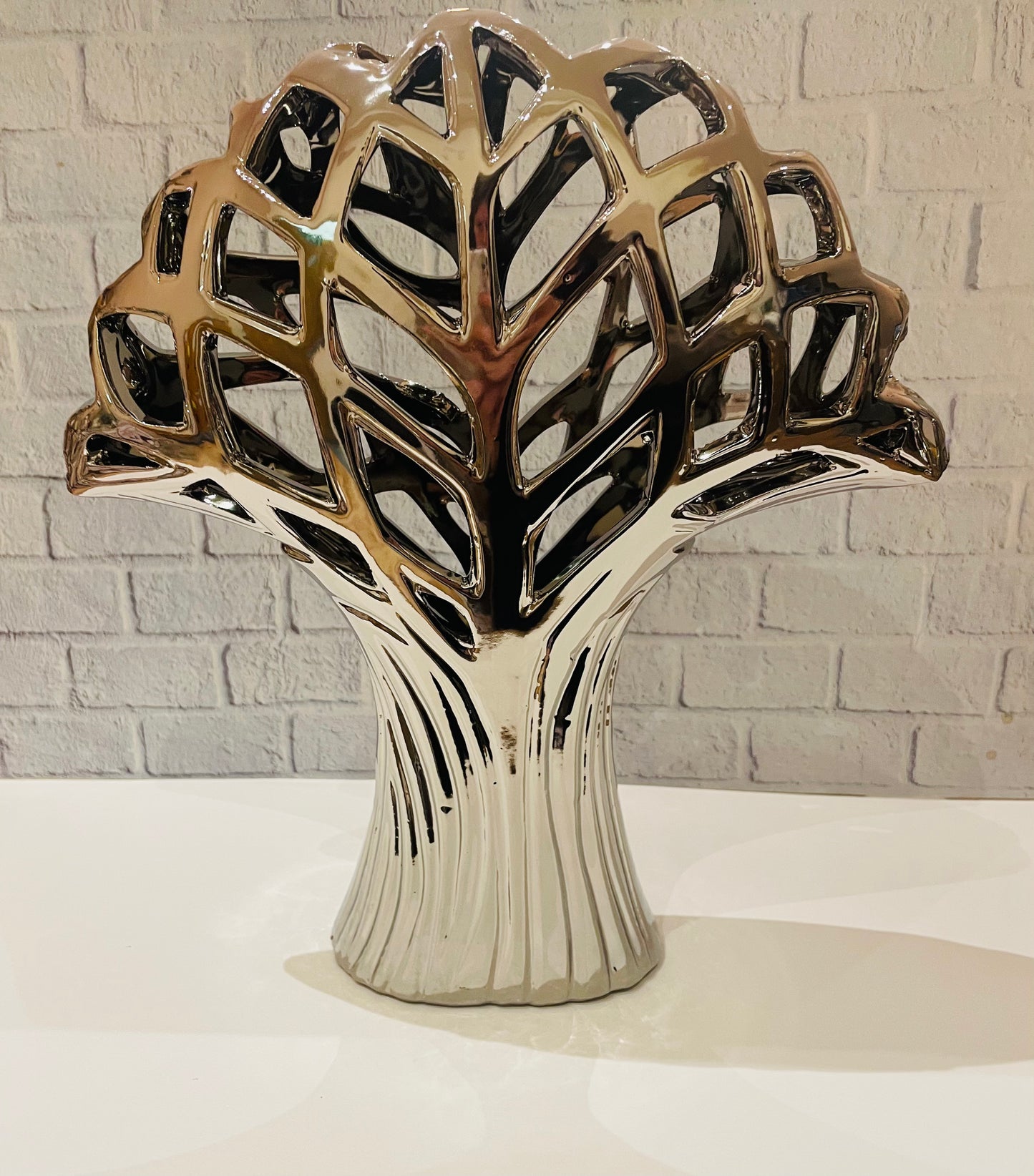 Silver Tree Of Life Sculpture Small 20cm Or Medium 28cm