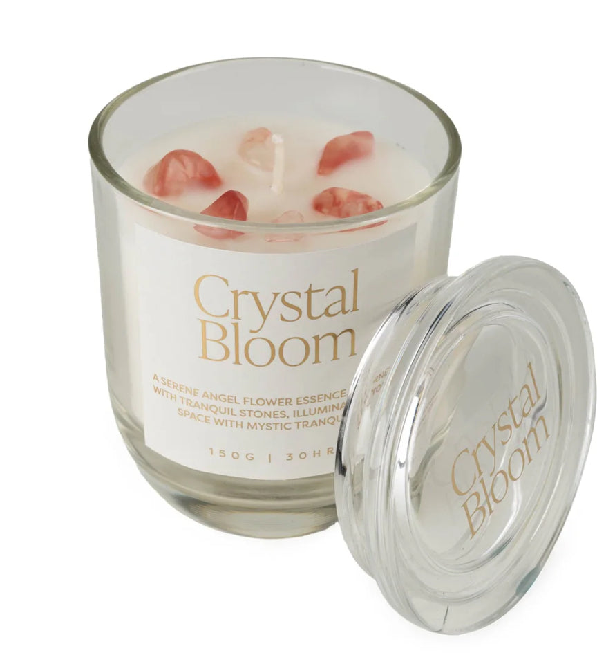 Mood Well Being Crystal Candle